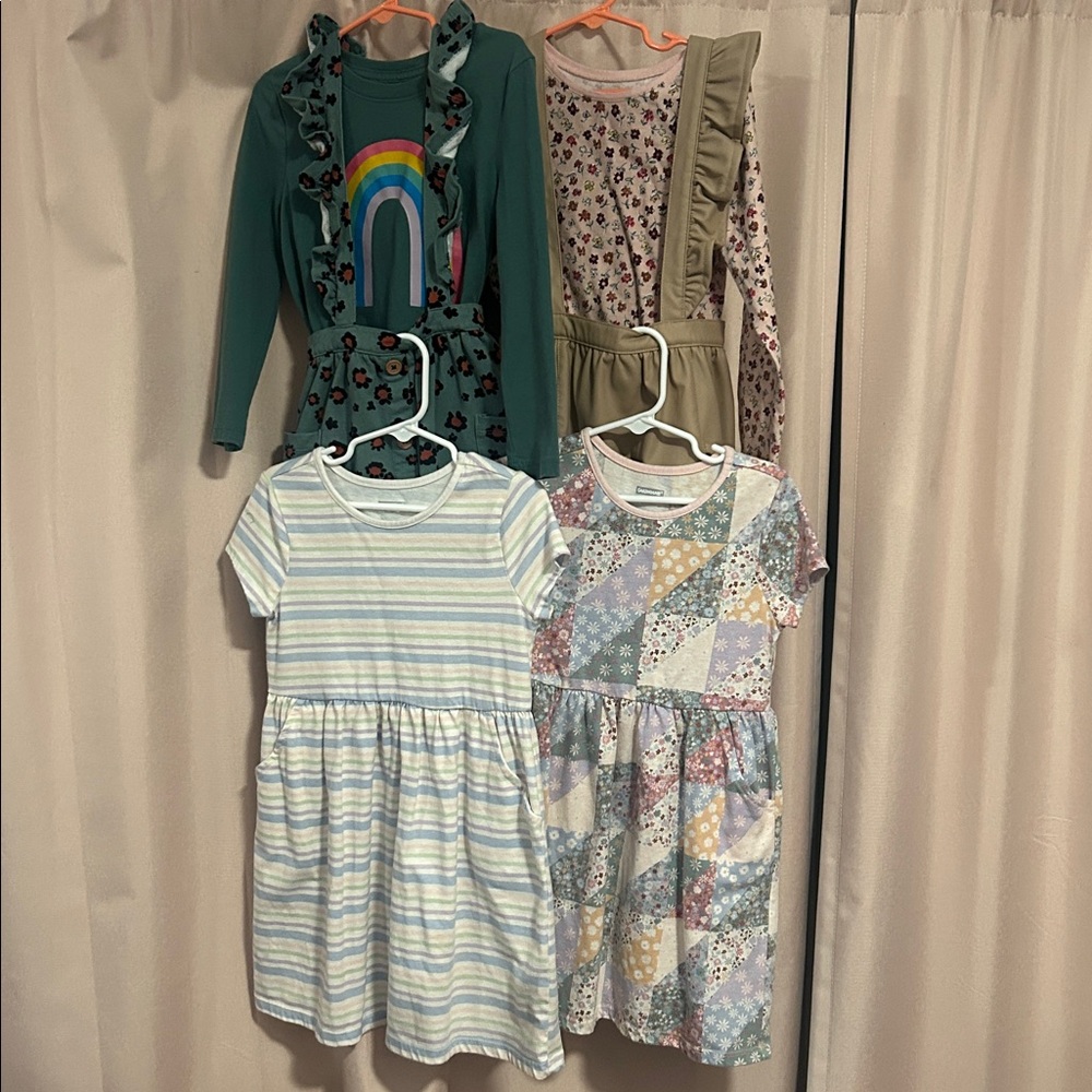 GUC 6 Piece Multi-Brand Toddler Girls Spring Bundle 5T